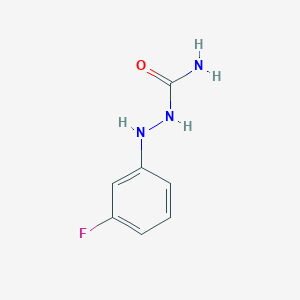 molecular formula C7H8FN3O B3042340 1-(3-Fluorophenyl)semicarbazide CAS No. 57802-89-8