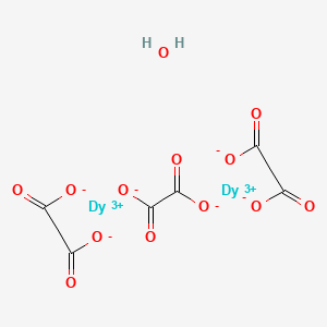 molecular formula C6H2Dy2O13 B3042343 草酸镝(III)·x水合物 CAS No. 58176-69-5