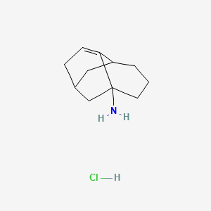1,2,3,4,4a,5,6,7-Octahydro-1,6-methanonaphthalen-1-amine hydrochloride