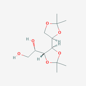(1S)-1-[(4R,5R)-5-[(4R)-2,2-Dimethyl-1,3-dioxolan-4-YL]-2,2-dimethyl-1,3-dioxolan-4-YL]ethane-1,2-diol