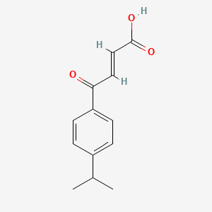 molecular formula C13H14O3 B3042354 3-(4-Isopropylbenzoyl)acrylic acid CAS No. 58897-58-8