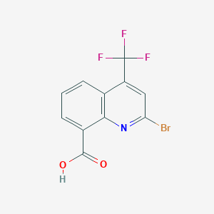 2-bromo-4-(trifluoromethyl)quinoline-8-carboxylic Acid