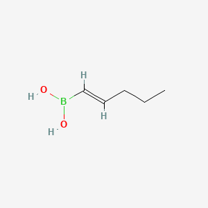 molecular formula C5H11BO2 B3042363 Pent-1-en-1-ylboronic acid CAS No. 59239-44-0