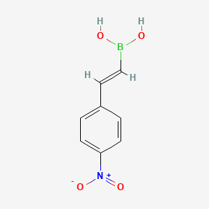 molecular formula C8H8BNO4 B3042364 (E)-(4-Nitrostyryl)boronic acid CAS No. 59239-46-2