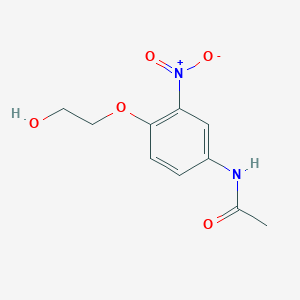 N-[4-(2-Hydroxyethoxy)-3-nitrophenyl]acetamide