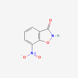 molecular formula C7H4N2O4 B3042381 7-Nitro-1,2-benzisoxazol-3(2H)-one CAS No. 60357-78-0