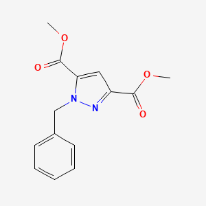dimethyl 1-benzyl-1H-pyrazole-3,5-dicarboxylate