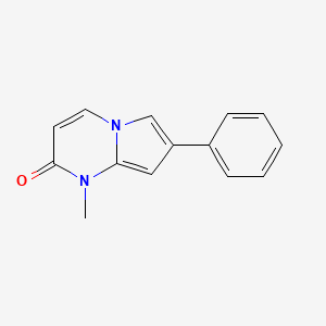 1-Methyl-7-phenylpyrrolo[1,2-a]pyrimidin-2(1H)-one