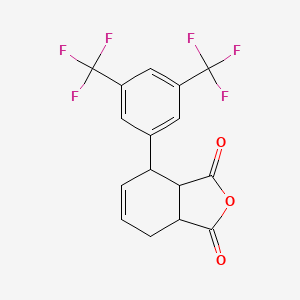 B3042468 4-[3,5-Bis(trifluoromethyl)phenyl]-3a,4,7,7a-tetrahydro-2-benzofuran-1,3-dione CAS No. 623578-58-5