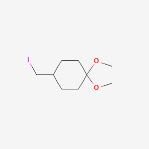 8-(Iodomethyl)-1,4-dioxaspiro[4.5]decane