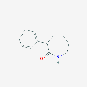 molecular formula C12H15NO B3042471 3-Phenylazepan-2-one CAS No. 62596-14-9