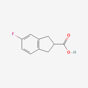 5-Fluoro-indan-2-carboxylic acid