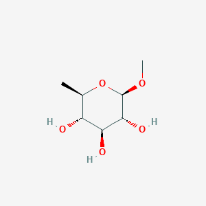 molecular formula C7H14O5 B3042486 Methyl 6-deoxy-beta-D-glucopyranoside CAS No. 6340-52-9