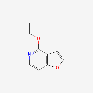 molecular formula C9H9NO2 B3042494 4-Ethoxyfuro[3,2-c]pyridine CAS No. 63618-61-1