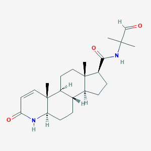 molecular formula C23H34N2O3 B030425 Finasteride Carboxaldehyde CAS No. 154387-61-8