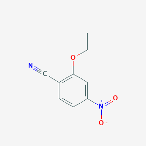 molecular formula C9H8N2O3 B3042503 2-Ethoxy-4-nitro-benzonitrile CAS No. 642081-59-2