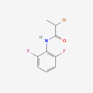 2-bromo-N-(2,6-difluorophenyl)propanamide