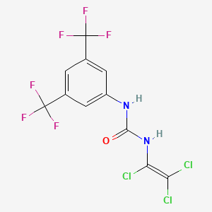 N-[3,5-di(trifluoromethyl)phenyl]-N'-(1,2,2-trichlorovinyl)urea