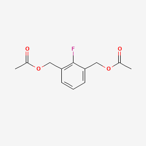 molecular formula C12H13FO4 B3042584 3-[(Acetyloxy)methyl]-2-fluorobenzyl acetate CAS No. 647825-60-3