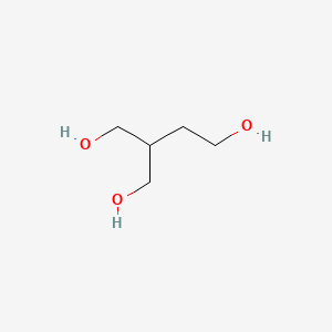molecular formula C5H12O3 B3042589 2-(Hydroxymethyl)butane-1,4-diol CAS No. 6482-32-2