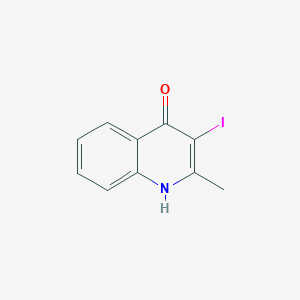 4-Quinolinol, 3-iodo-2-methyl-