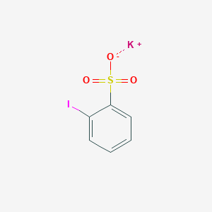 molecular formula C6H4IKO3S B3042673 Potassium 2-iodobenzenesulfonate CAS No. 649698-93-1