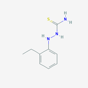 molecular formula C9H13N3S B3042692 [(2-乙基苯基)氨基]硫脲 CAS No. 65078-19-5