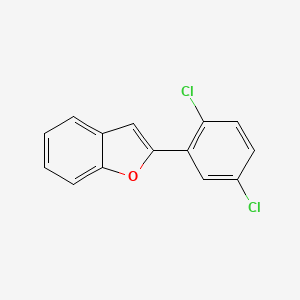 molecular formula C14H8Cl2O B3042699 2-(2,5-Dichlorophenyl)benzofuran CAS No. 65246-46-0