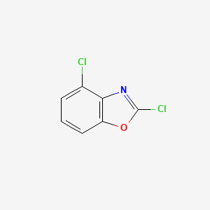 molecular formula C7H3Cl2NO B3042712 2,4-Dichlorobenzo[d]oxazole CAS No. 656836-87-2