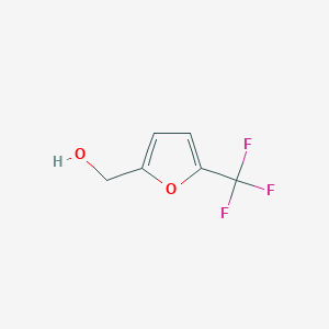 molecular formula C6H5F3O2 B3042714 [5-(Trifluoromethyl)-2-furyl]methanol CAS No. 65865-28-3