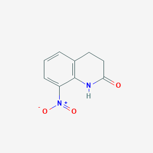 molecular formula C9H8N2O3 B3042716 8-Nitro-3,4-dihydroquinolin-2(1H)-one CAS No. 65887-62-9