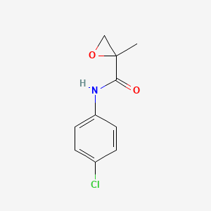 N-(4-chlorophenyl)-2-methyl-2-oxiranecarboxamide