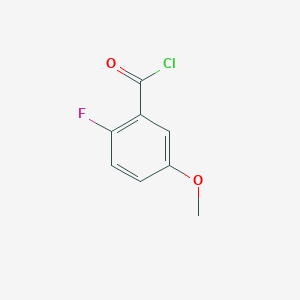 molecular formula C8H6ClFO2 B3042720 2-氟-5-甲氧基苯甲酰氯 CAS No. 659737-56-1