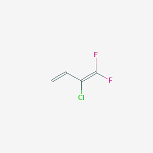 molecular formula C4H3ClF2 B3042744 2-Chloro-1,1-difluorobuta-1,3-diene CAS No. 667-41-4