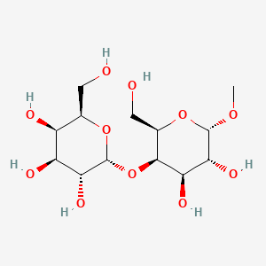 molecular formula C13H24O11 B3042755 alpha-D-Gal-(1->4)-alpha-D-Gal-OMe CAS No. 67145-39-5