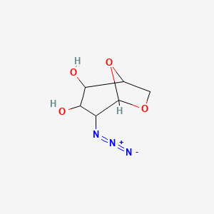 4-Azido-6,8-dioxabicyclo[3.2.1]octane-2,3-diol