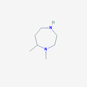 molecular formula C7H16N2 B3042772 1,7-Dimethyl-1,4-diazepane CAS No. 67744-48-3