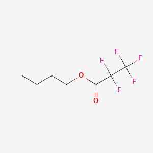 molecular formula C7H9F5O2 B3042777 Butyl 2,2,3,3,3-pentafluoropropanoate CAS No. 680-28-4