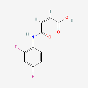 molecular formula C10H7F2NO3 B3042995 N-(2,4-Difluorophenyl)maleamic acid CAS No. 6954-64-9