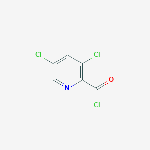 molecular formula C6H2Cl3NO B3043010 3,5-Dichloropyridine-2-carbonyl chloride CAS No. 70151-22-3