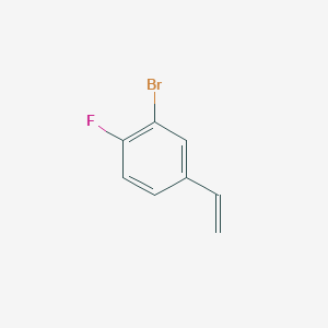 molecular formula C8H6BrF B3043012 2-溴-4-乙烯基-1-氟苯 CAS No. 701914-09-2