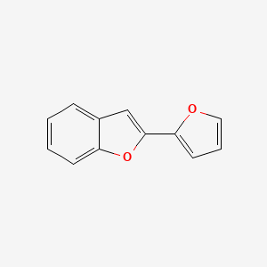 molecular formula C12H8O2 B3043013 2-(Furan-2-yl)benzofuran CAS No. 70340-07-7