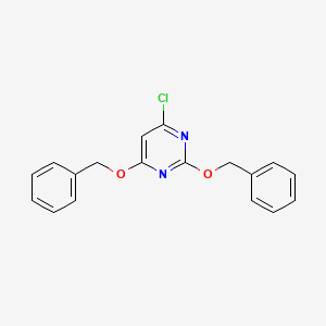 2,4-bis(Benzyloxy)-6-chloropyrimidine