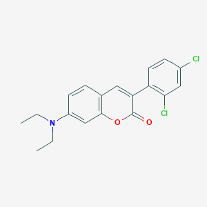 3-(2,4-Dichlorophenyl)-7-(diethylamino)chromen-2-one