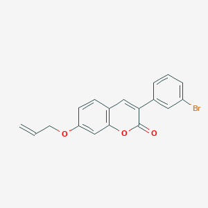 7-Allyloxy-3(3'-bromophenyl)coumarin