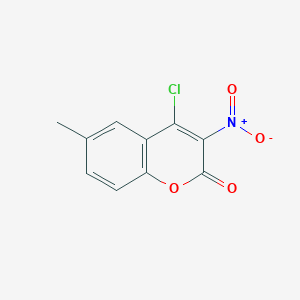 4-Chloro-6-methyl-3-nitrocoumarin