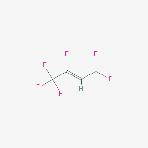 molecular formula C4H2F6 B3043087 1,1,3,4,4,4-Hexafluorobut-2-ene CAS No. 721946-36-7