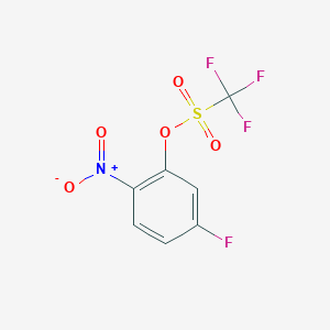 5-Fluoro-2-nitrophenyl trifluoromethanesulfonate