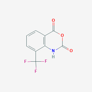 molecular formula C9H4F3NO3 B3043100 3-(Trifluoromethyl)isatoic anhydride CAS No. 72985-50-3