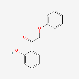 molecular formula C14H12O3 B3043101 1-(2-Hydroxyphenyl)-2-phenoxyethanone CAS No. 73014-18-3